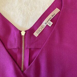 RACHEL Rachel Roy Stunning Magenta crepe sleeveless dress